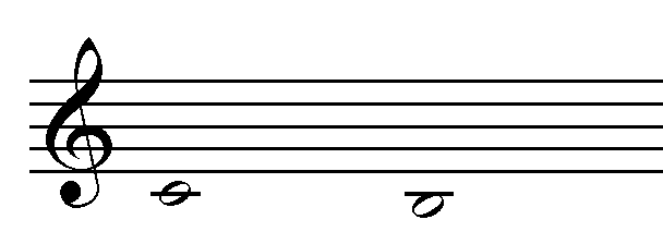 intervallo semitono discendente