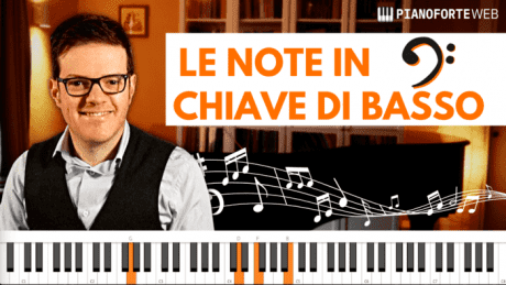 note in chiave di basso