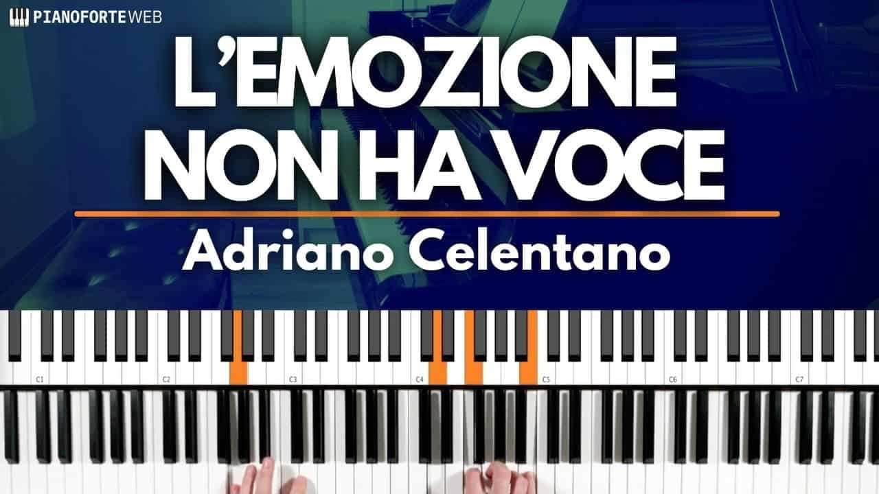 A. Celentano - Piano Tutorial