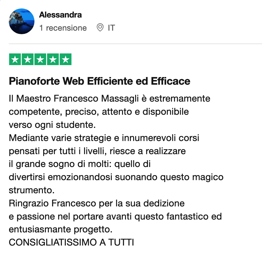 recensione alessandra