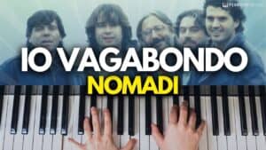 Come suonare Io Vagabondo al piano