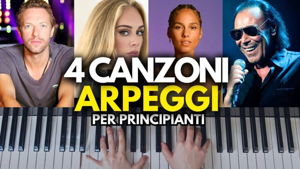 4 Canzoni con arpeggi facili