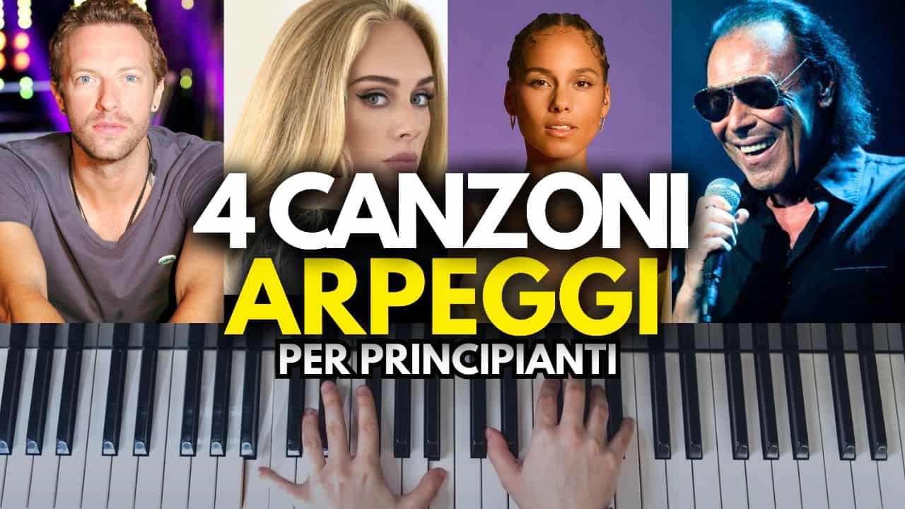 4 Canzoni con arpeggi facili