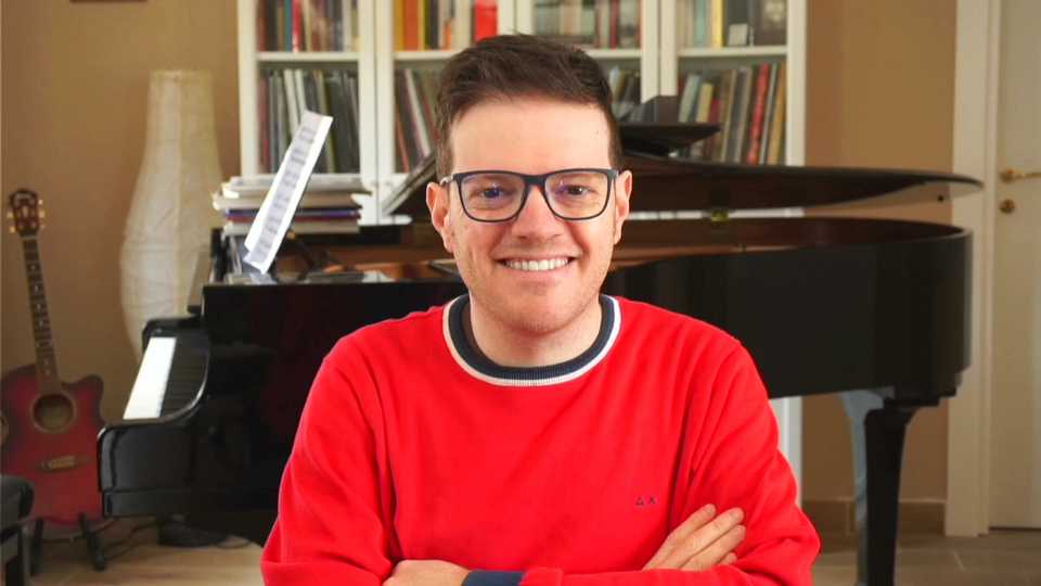 Francesco Massagli al pianoforte